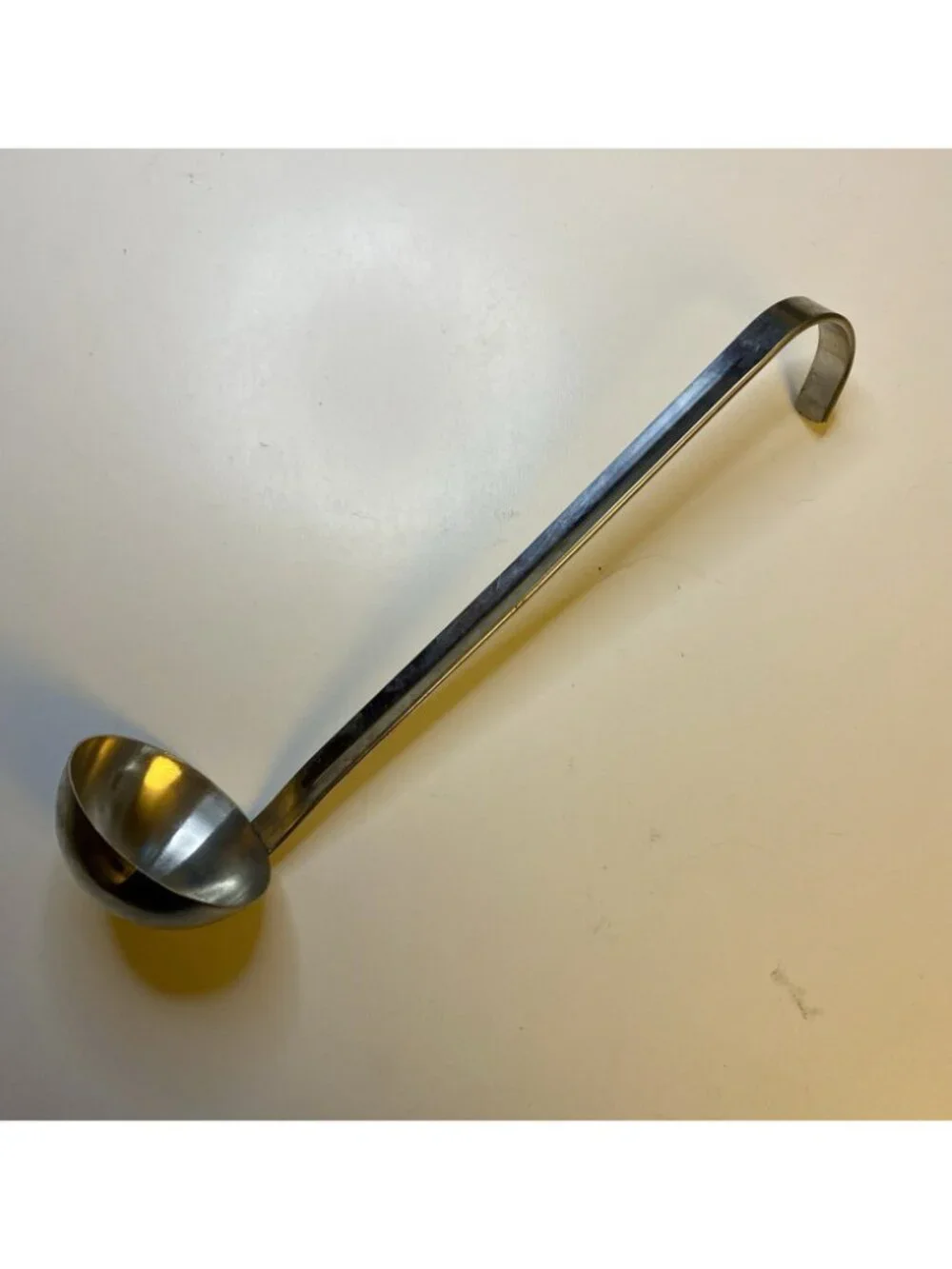 Vtg Vollrath Sauce Ladle Stainless Steel 1/2 Oz Kitchen Hooked 5800 Sauces Soup